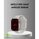 Akıllı Saat Kablosuz Şarjlı Bluetooth 5.2 Arama Bildirim Sesli Asistan 420 mAh