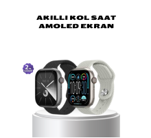 Akıllı Saat Kablosuz Şarjlı Bluetooth 5.2 Arama Bildirim Sesli Asistan 420 mAh