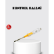 Neon Lambalı Elektrik Kontrol Kalemi Nikel Kaplama 110-220V