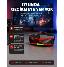 Kablosuz Bluetooth Kulaklık 5.0 Dokunmatik Kontrol Gürültü Engelleme