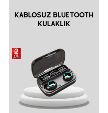 Bluetooth 5.1 M10 TWS Kulaklık Ergonomik Tasarım Yüksek Ses Kaliteli