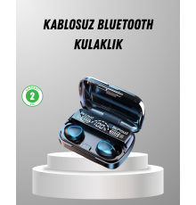TWS Kablosuz Kulaklık Şarj Kutulu 20 Saat Kullanım Konforlu