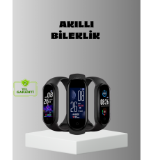 Akıllı Bileklik Adım Sayarlı Kalori Takipli Bildirim Uyumlu IP67
