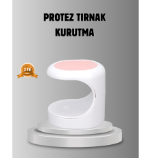 Taşınabilir Mini Oje Kurutma Makinesi 16W UV LED Hızlı Etkili Kurutucu