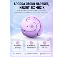 S05 Kablosuz Kulaklık Bluetooth 5.3 IPX4 Su Geçirmez Stereo Ses Otomatik Bağlantı Yeni Nesil