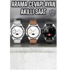 Akıllı Saat Titreşimli Amoled Ekran Uyku ve Sağlık Takibi Sesli Görüşme