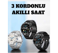 Akıllı Saat Arama Cevaplayan Titreşim Özelliğiyle Bildirim Görebilen