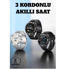 Akıllı Saat Arama Cevaplayan Titreşim Özelliğiyle Bildirim Görebilen