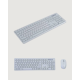 Kablosuz Klavye ve Mouse Seti - Ergonomik Tasarım, Sessiz Kullanım, Geniş Uyumluluk