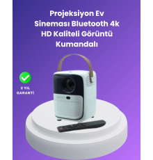 Çoklu Giriş Destekli Projektör – HDMI, USB ve Kulaklık Bağlantı Seçenekleriyle Geniş Uyumluluk