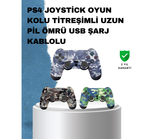 Ergonomik Tasarımlı Oyun Kolu – Hassas Tetikler ve Analog Stickler