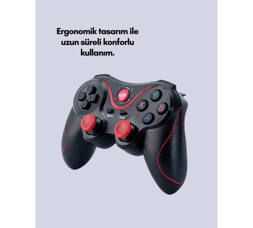Yüksek Hassasiyetli Kablosuz Oyun Kolu PC ve Mobil Uyumlu