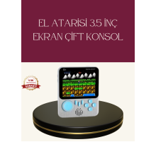 Şarjlı 3.5 İnç Retro Oyun Konsolu