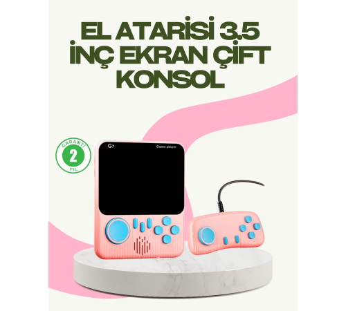 666 Oyunlu Retro Game Console – TV ve Çift Gamepad Desteği
