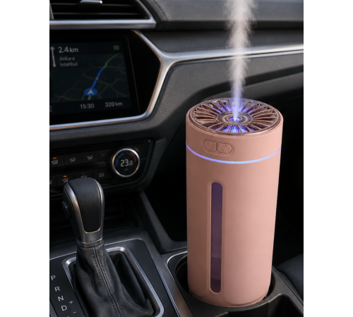 5 Esans Hediyeli RGB Işıklı Şarjlı Hava Nemlendirici Aroma Difüzörü