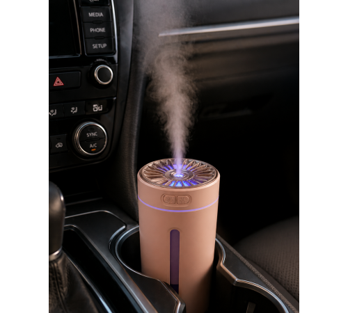 5 Esans Hediyeli RGB Işıklı Şarjlı Hava Nemlendirici Aroma Difüzörü