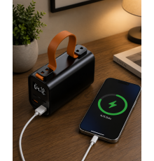 50000 mAh Powerbank Süper Hızlı Şarj LED Göstergeli Taşınabilir Şarj Cihazı