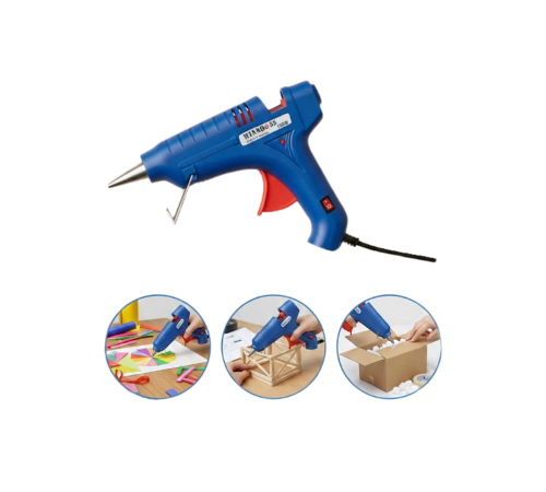 Pratik Kullanımlı 20W Silikon Tabancası 7.5 mm Silikon Uyumlu 5 Adet Hediye Silikon