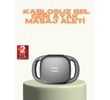 2000 mAh Şarjlı Masaj Tabancası 6 Başlık Ayarlı Güçlü Masaj Cihazı