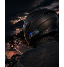 Şarjlı Bluetooth Kask Kulaklığı Navigasyon ve Müzik Destekli