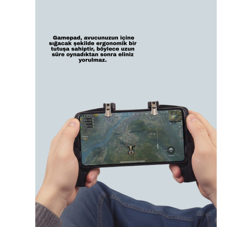 Ergonomik Mobil Oyun Gamepad Tutucu