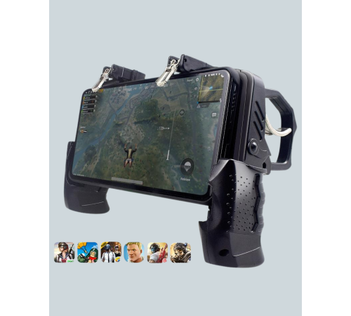 Mobil FPS Oyunlar İçin Dört Parmak Uyumlu Gamepad