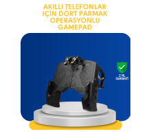 Gerçekçi Oyun Deneyimi Sunan Dört Parmak Mobil Gamepad