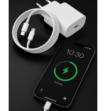 iPhone 14 13 12 11 8 Plus 7 Uyumlu 20W PD Hızlı Şarj Seti