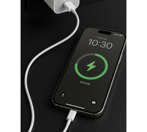 iPhone 13 12 11 XR XS X SE 2022 2020 20W Lightning Şarj Cihazı