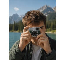 1080P HD Mini Dijital Kamera IPS Ekranlı Taşınabilir Fotoğraf Makinesi