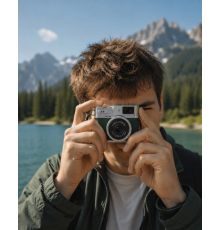 1080P HD Mini Dijital Kamera IPS Ekranlı Taşınabilir Fotoğraf Makinesi