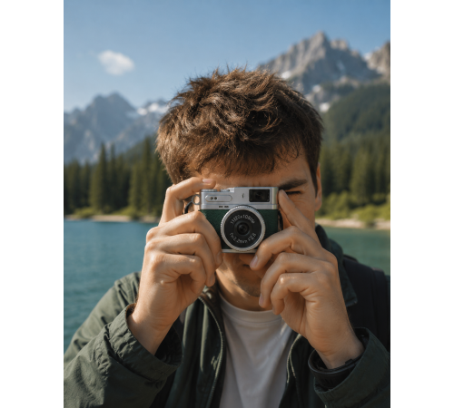 1080P HD Mini Dijital Kamera IPS Ekranlı Taşınabilir Fotoğraf Makinesi
