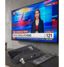 HD Uydu Alıcısı Full HD Görüntü HDMI USB WiFi Destekli