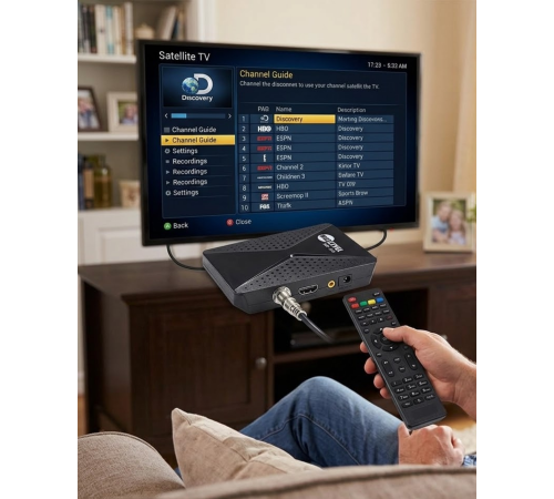 Gelişmiş Özellikli Uydu Alıcısı HDMI USB WiFi Destekli