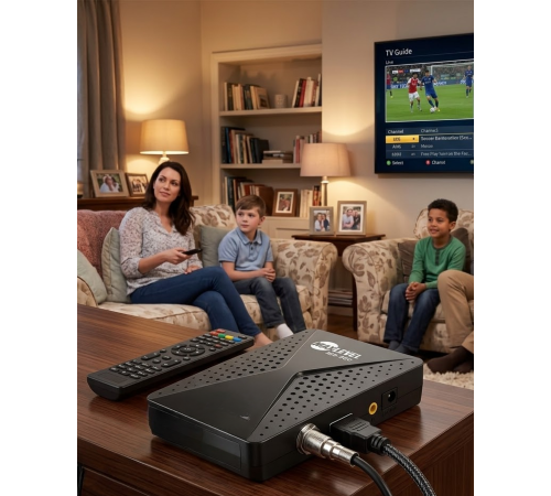 Full HD Uydu Alıcı Cihazı USB WiFi Biss EPG Destekli