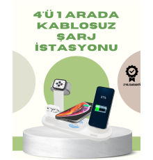360° Döner Bağlantı Noktalı Kaymaz Taban – Akıllı Şarj Teknolojisiyle Donatılmış Geniş Uyumluluk