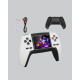 520 Klasik Oyunlu P5™ ControllerView Retro Konsol – Şarjlı, Ergonomik Tasarım