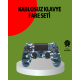 PS4 Kablosuz Oyun Kolu Gecikmesiz Bağlantılı Ergonomik Tasarımlı