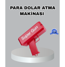 Para Saçma Makinesi Kırmızı Model 100’lü Para Hediyeli