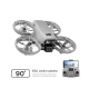 LED Işıklı Mini Drone Kameralı Headless ve APP Destekli