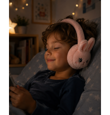 Kablosuz Peluş Bluetooth Kulaklık Mikrofonlu TF Kart Destekli Tasarım