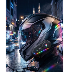 Şarjlı Motosiklet Kask Intercom Kulaklık Bluetooth 5.3 Teknolojisi