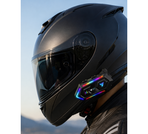 Motosiklet Kaskı İçin Bluetooth Intercom Kulaklık Uzun Pil Ömrü