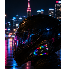 Bluetooth 5.3 Motosiklet Kask Intercom Gürültü Engelleyici Su Geçirmez Kulaklık