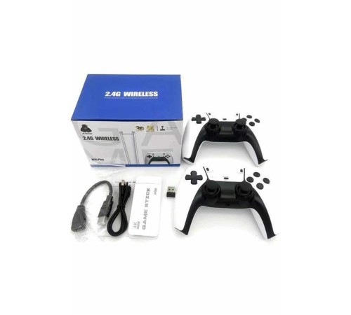 3D 4K HD 2.4G Game Stick 4K Ultra Hd Oyun Konsolu Çift Kollu