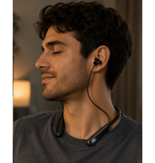 Bluetooth 5.3 Boyun Askılı Kulaklık Düşük Gecikmeli Manyetik Tasarım