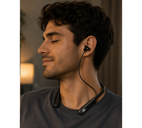 Bluetooth 5.3 Boyun Askılı Kulaklık Düşük Gecikmeli Manyetik Tasarım