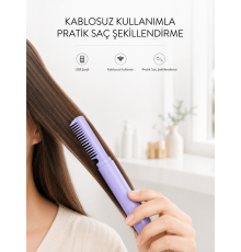 Ayarlanabilir Isı Kontrollü Saç Şekillendirici – İnce ve Kalın Tellere Uyumlu