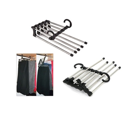 Hareketli Pantolon Askılığı 5 in 1 Hareketli Pantolon Askılığı 5 in 1
