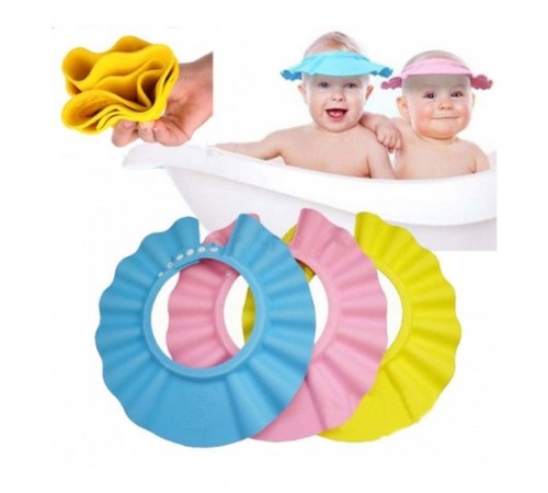 Bebek Banyo Şapkası Pembe Bebek Banyo Şapkası Pembe